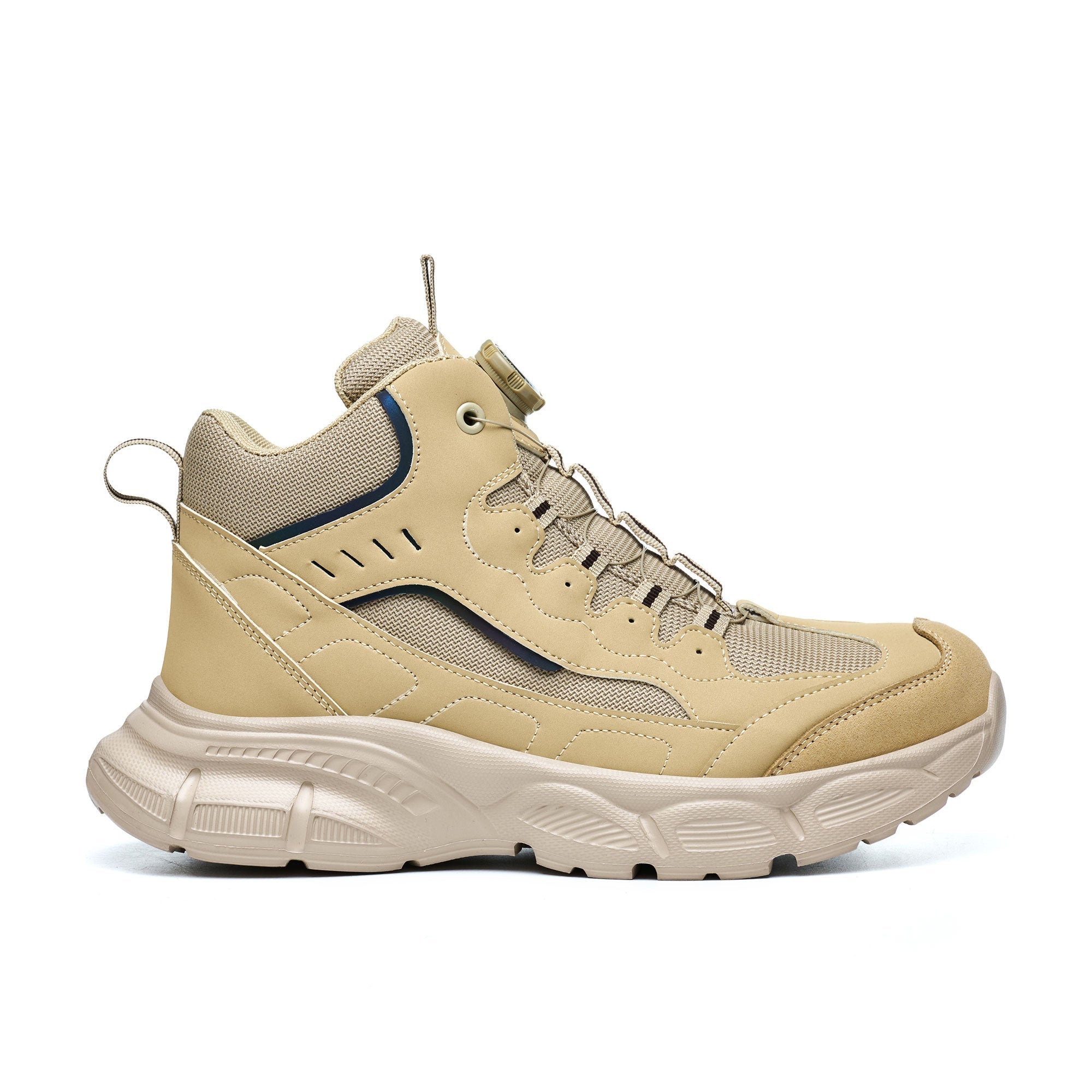 Men's Lightweight Steel Toe Work Boots - Knob Lacing