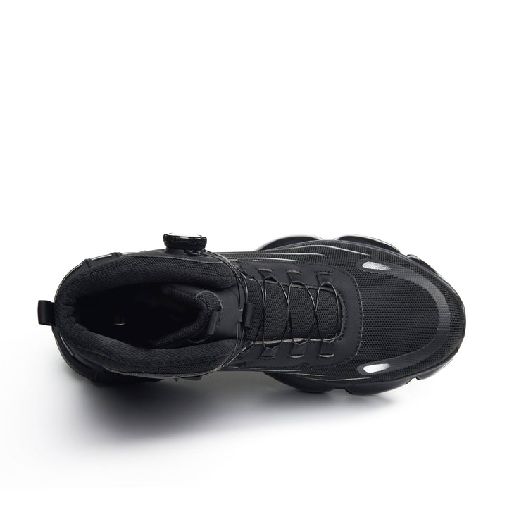 Men's Steel Toe Work Boots with Breathable Design and Dial Lacing